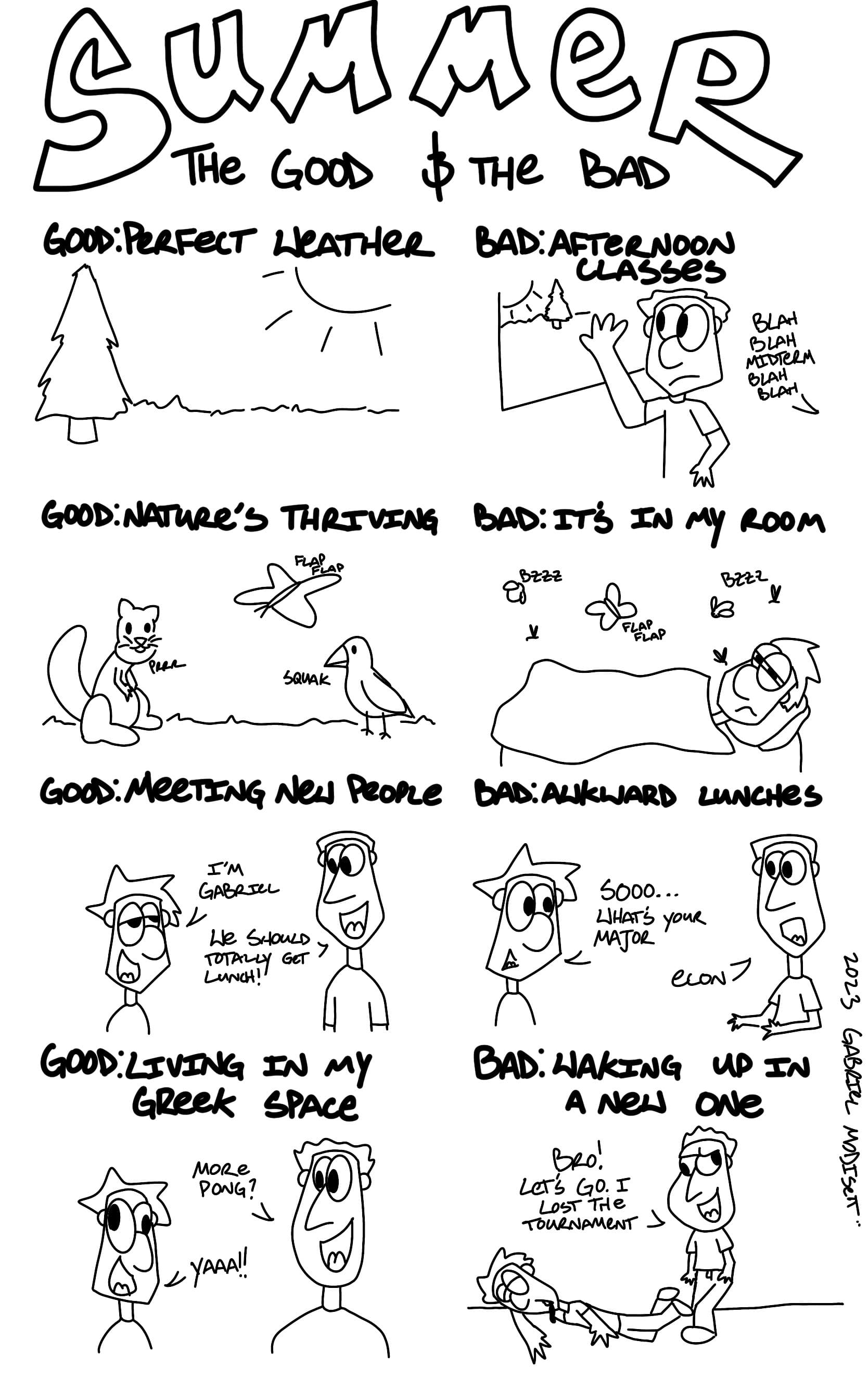 Summer, The Good And The Bad